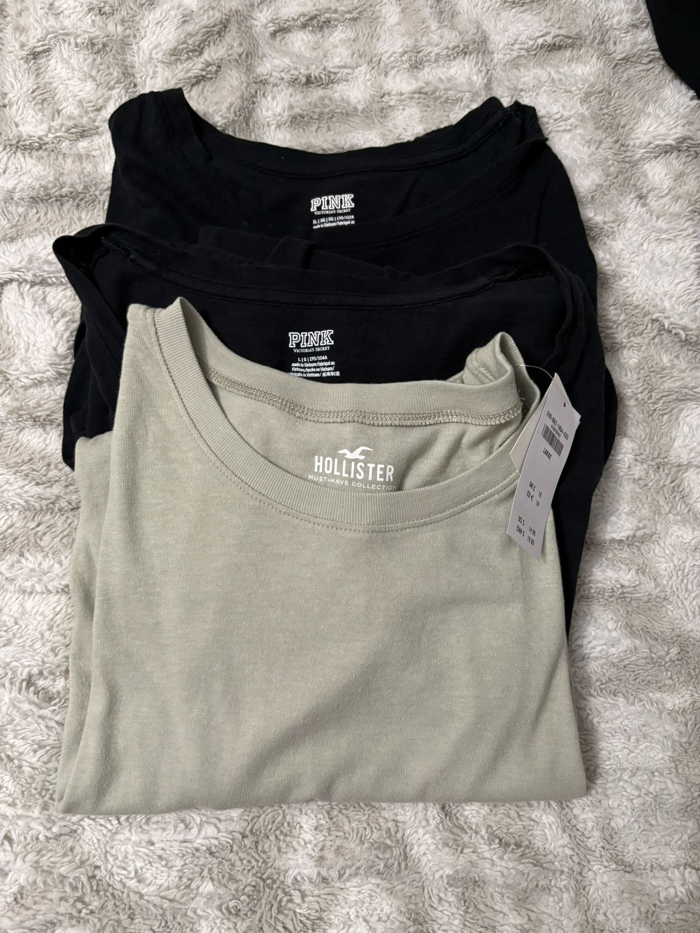 Hollister And Victoria Secret Shirts