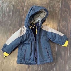 Jacket 3-in-1 With Separate Fleece Lining $8 (Size 12-18months)