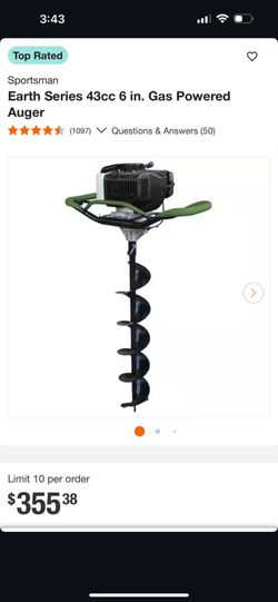Brand New Gas Powered Auger