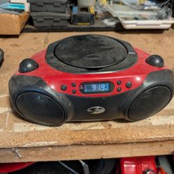 Boombox Stereo With CD Radio And Aux