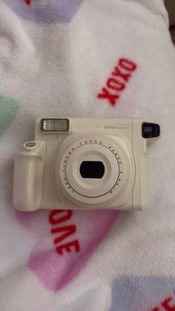 Polaroid white camera