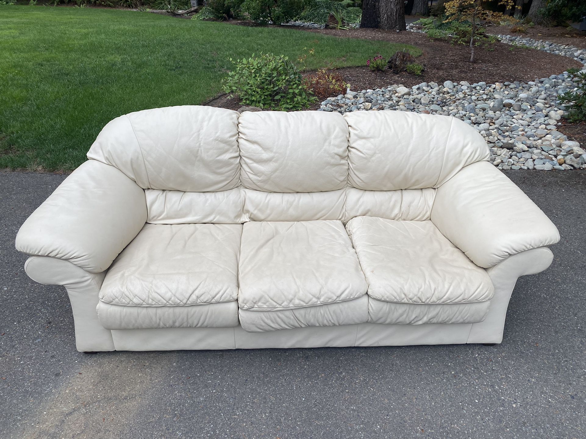 Leather Couch for Free