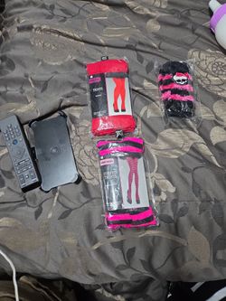 Halloween stockings and gloves