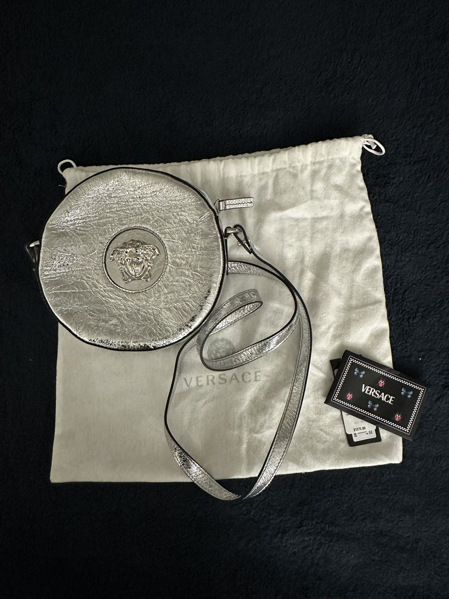 Versace Silver Bag