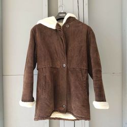 Vintage Marvin Richards Womens Leather Coat