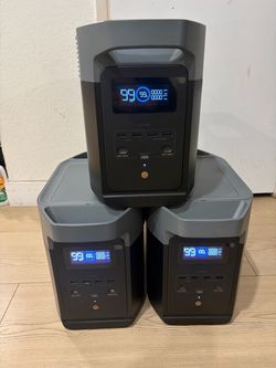 ECOFLOW Portable Power Station DELTA 2, 1024Wh LiFePO4 (LFP) Battery, 1800W AC/100W USB-C Output,