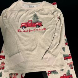 Magical Season Holiday Pajama Set Kids Sz. 12