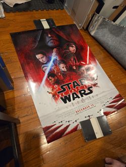 Star Wars The Last Jedi ORIGINAL THEATRICAL ONE-SHEET POSTER (27" x 40")