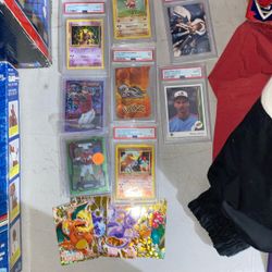 PSA bundle/ Loose Pokémon/mlb