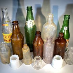 Vintage Bottles Lot of 14