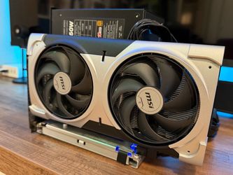 EGPU Setup: MSI RTX 5060 Ti 8GB + Thunderbolt 4 eGPU Dock + 750W PSU