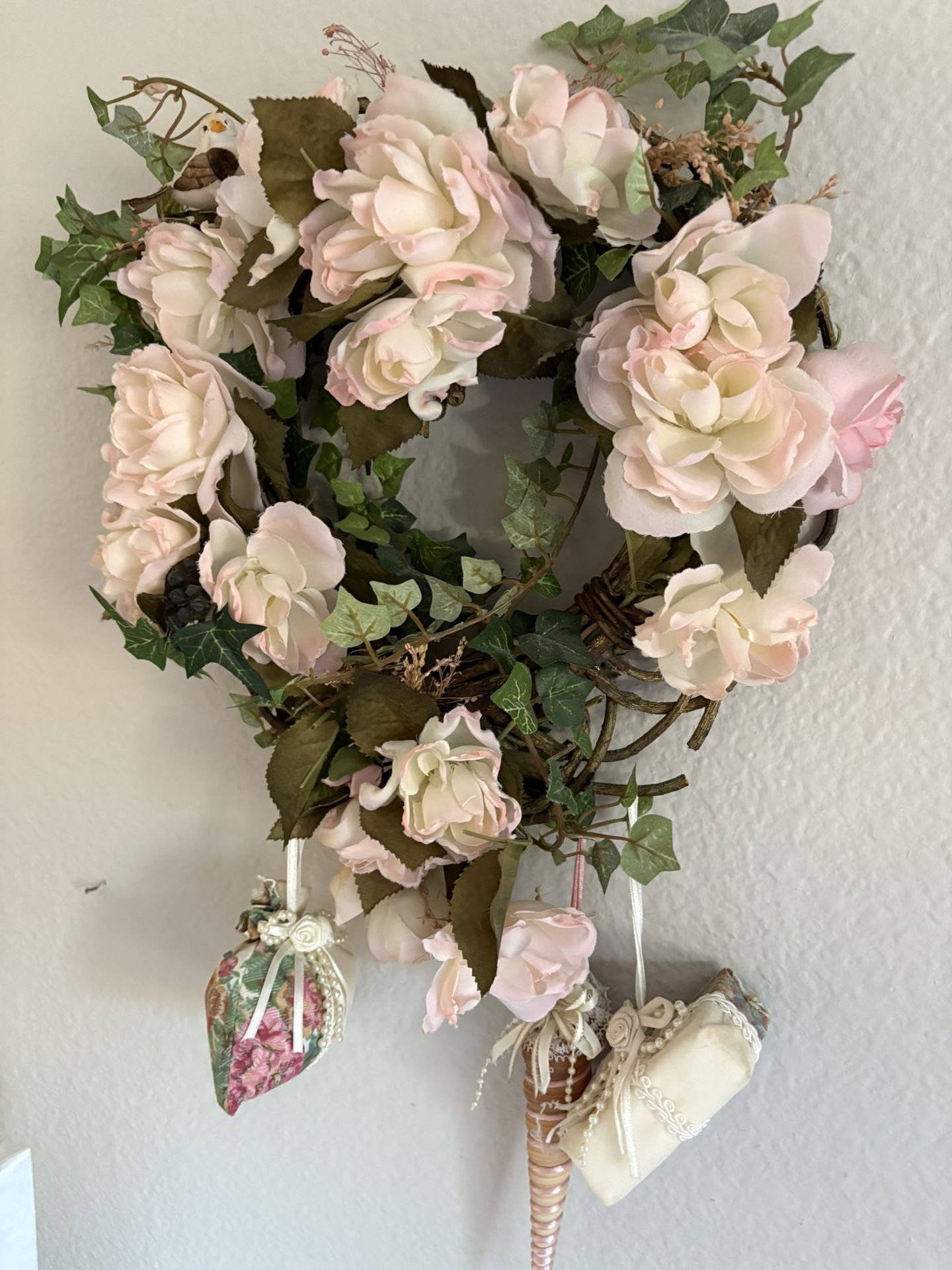 Beautiful Flower Wreath with Bling