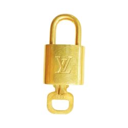 Louis Vuitton key and lock