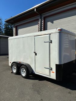 Enclosed Cargo Trailer 6x12 dual axle