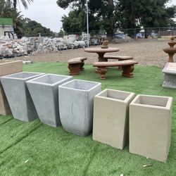 Concrete Pots