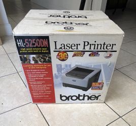 Brother HL-5250DN Laser B&W Duplex Network Ethernet 30ppm 1200x1200 A4