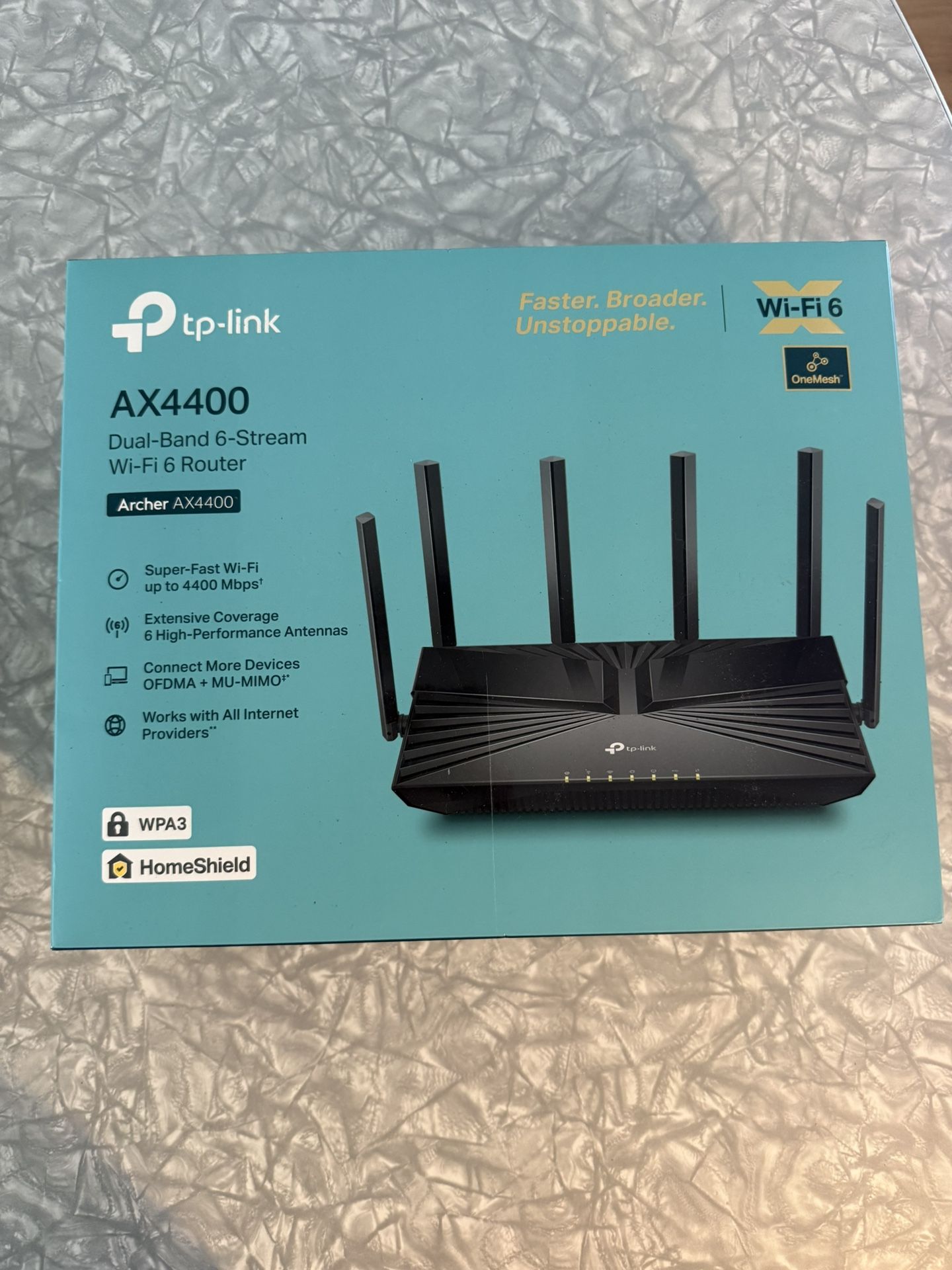 tp-link AX4400 Dual-Band 6-Stream Wi-Fi 6 Router