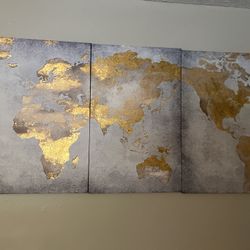 World Map Wall Decir