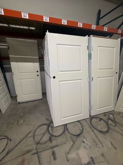 Good quality hollow core 2 panel doors available