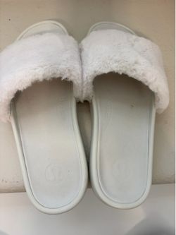 Women's Fleece Restfeel Slides Size 7