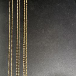14k Gold Chains For Sale!