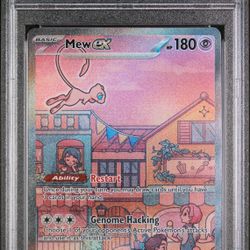 Mew Ex #053 - Pokemon Svp En-Sv Black Star Promo - PSA 9 - Pokémon TCG
