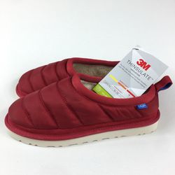 UGG Tasman LTA Red Nylon Slip On Slipper clog 1127735 Men’s Size 9 new