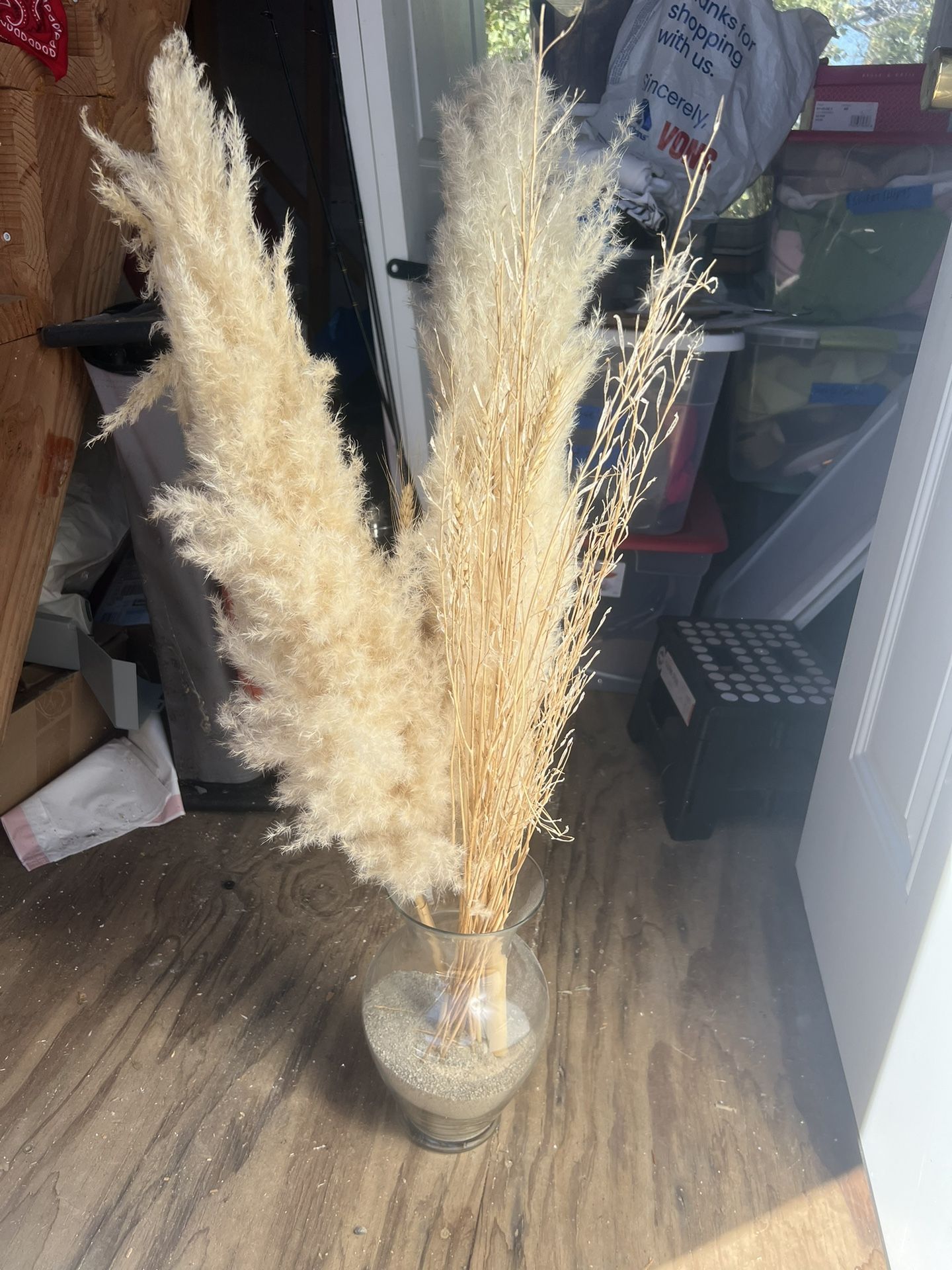 3ft Pampas Grass Vase