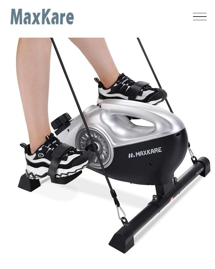 Maxkare Under Desk Portable Pedal Exerciser Workout Bike Trainer EB-MKD901