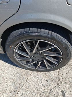 New rims and tires  for camery
