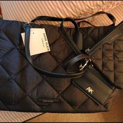 New Anne Klein Purse & Wallet Set 