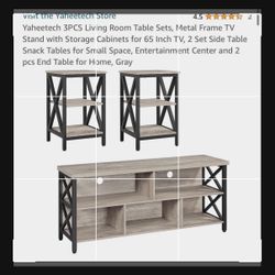 Living Room Table Set 