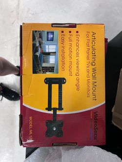 2 Wall mount for tv or monitors
