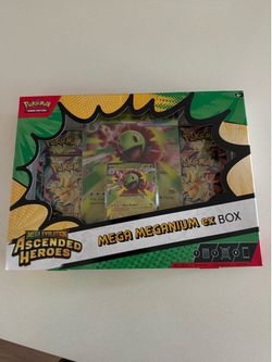 Pokemon Ascended Heroes Mega Meganium EX Box