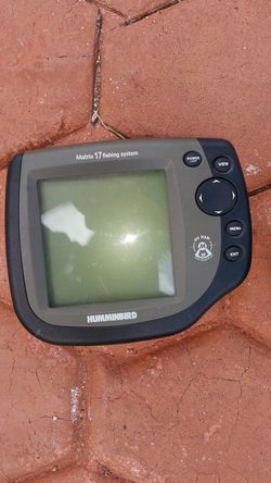 Humminbird matrix 17