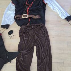 Pirate Costume Set Adult One Size Fits