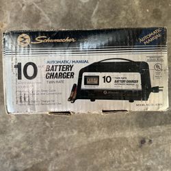 Schumacher twin battery charger 