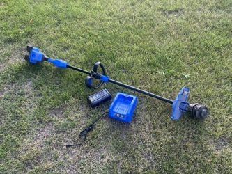 Kobalt 40V string trimmer - charger, 2.0 amp battery