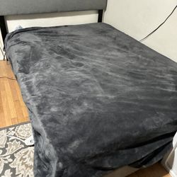 Full Size Bed Frame And Mattress Set 