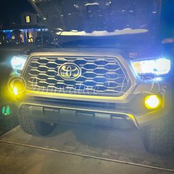 White 9005 HB3 LED Bulbs Headlight Conversion Kit High Beam Bright 