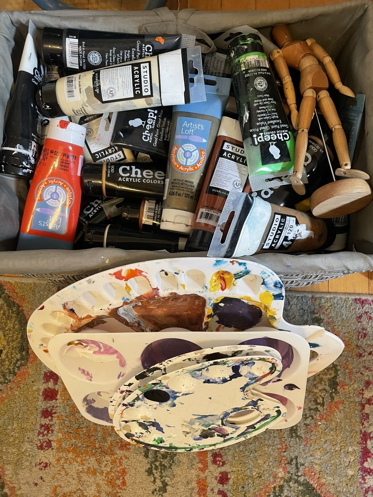 Loads of Acrylic Paint 