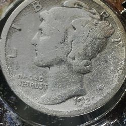 1921-D Mercury Dime 