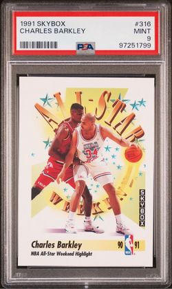 1991 Skybox Charles Barkley All-Star Weekend PSA 9