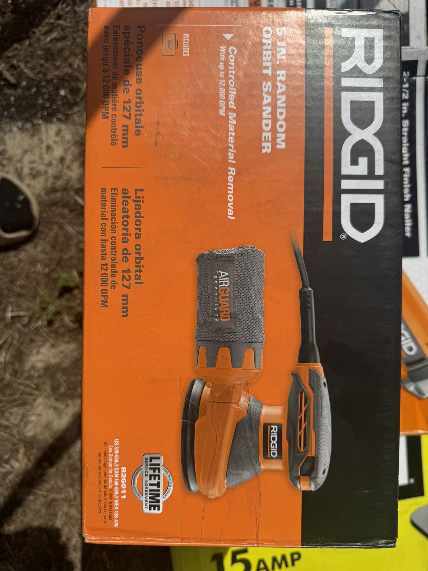 RIDGID Orbital Sander 