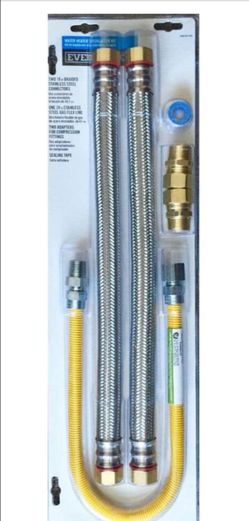 Water Heater Installation Kit with Connectors