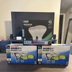 Light bulbs flood lights