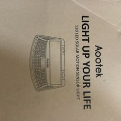 120 Led Solar Motion sensor Lights 