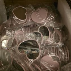 400  Heart Shape Pocket Mirrors