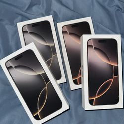 Apple iPhone 16 Pro Max New Natural Or Desert Unlocked Apple Receipt I Can Come To You Deliver 