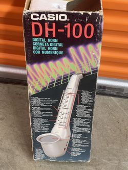 Vintage Casio DH-100 MIDI SAX with Original Box!